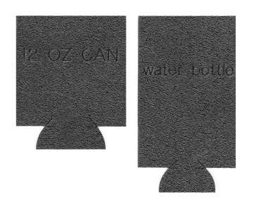 Coozie Template Set